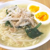 ピリ辛隠し味☆サッポロ一番塩ラーメンアレンジ